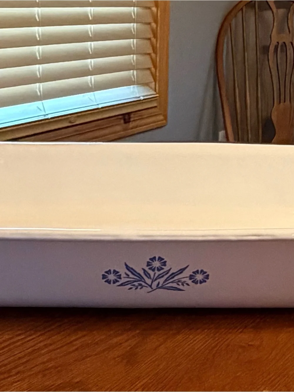 Vintage Corningware Cornflower Roasting Pan P-76